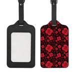 Muladhara Chakra Pattern Print Luggage Tag