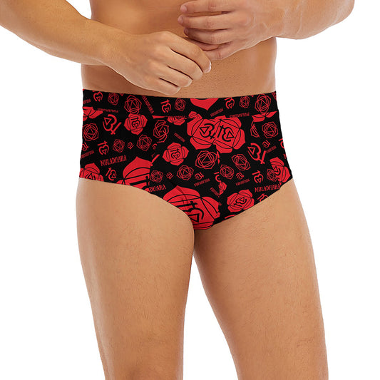 Muladhara Chakra Pattern Print Men's Briefs
