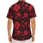 Muladhara Chakra Pattern Print Men's Deep V-Neck Shirt
