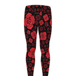 Muladhara Chakra Pattern Print Men's leggings