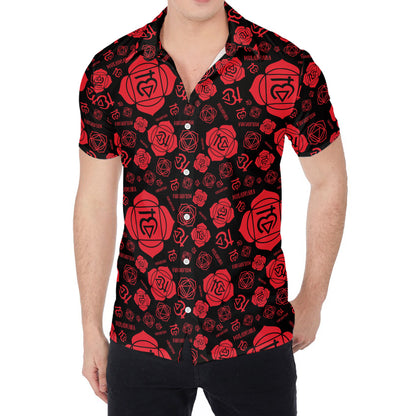 Muladhara Chakra Pattern Print Men's Shirt