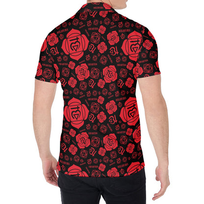 Muladhara Chakra Pattern Print Men's Shirt