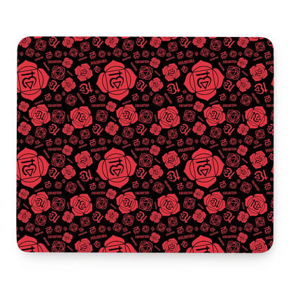 Muladhara Chakra Pattern Print Mouse Pad