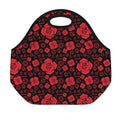 Muladhara Chakra Pattern Print Neoprene Lunch Bag