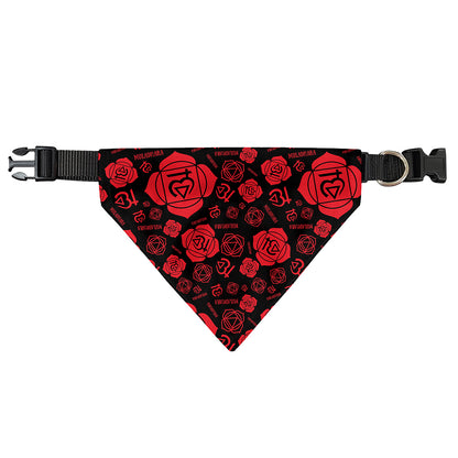Muladhara Chakra Pattern Print Over The Collar Dog Bandana