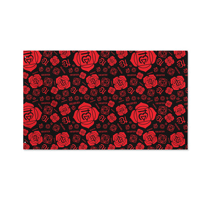 Muladhara Chakra Pattern Print Polyester Flag