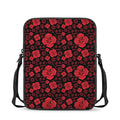 Muladhara Chakra Pattern Print Rectangular Crossbody Bag