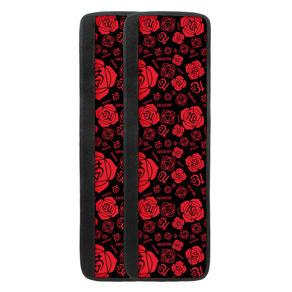 Muladhara Chakra Pattern Print Refrigerator Handle Covers