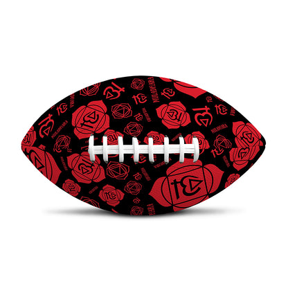 Muladhara Chakra Pattern Print Rugby Ball