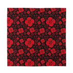 Muladhara Chakra Pattern Print Silk Bandana