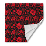 Muladhara Chakra Pattern Print Silk Bandana