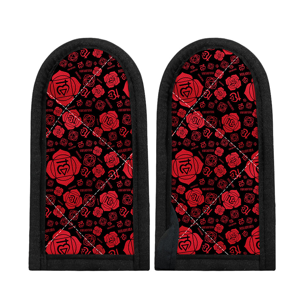 Muladhara Chakra Pattern Print Skillet Handle Cover