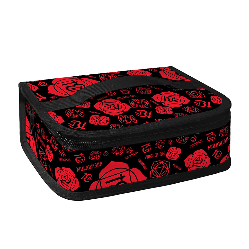 Muladhara Chakra Pattern Print Small Lunch Bag