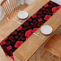 Muladhara Chakra Pattern Print Table Runner