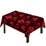 Muladhara Chakra Pattern Print Tablecloth