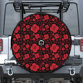 Muladhara Chakra Pattern Print Tire Cover With Camera Hole