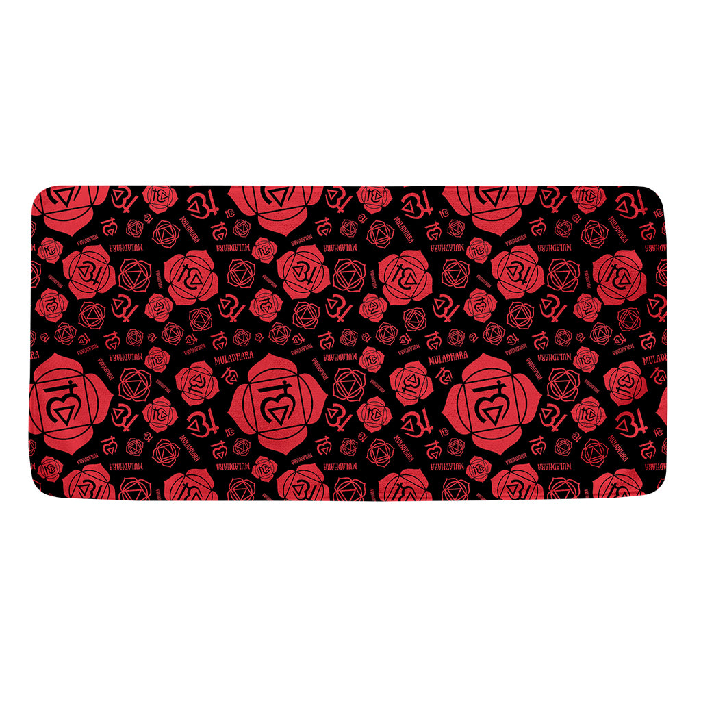 Muladhara Chakra Pattern Print Towel