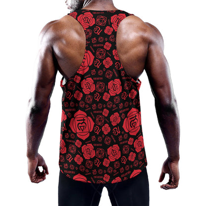 Muladhara Chakra Pattern Print Training Tank Top