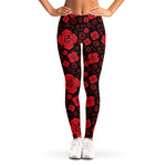 Muladhara Chakra Pattern Print Women's Leggings