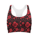 Muladhara Chakra Pattern Print Women's Sports Bra