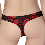 Muladhara Chakra Pattern Print Women's Thong