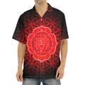 Muladhara Chakra Spiritual Print Aloha Shirt