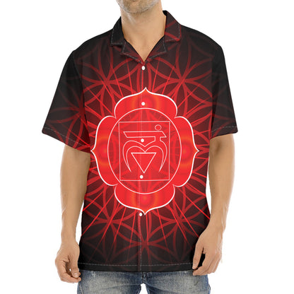 Muladhara Chakra Spiritual Print Aloha Shirt
