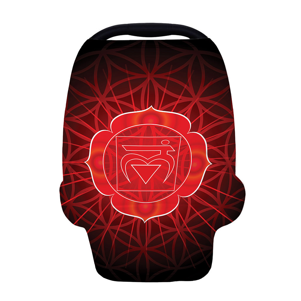 Muladhara Chakra Spiritual Print Baby Seat Cover