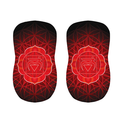Muladhara Chakra Spiritual Print Bar Stool Covers