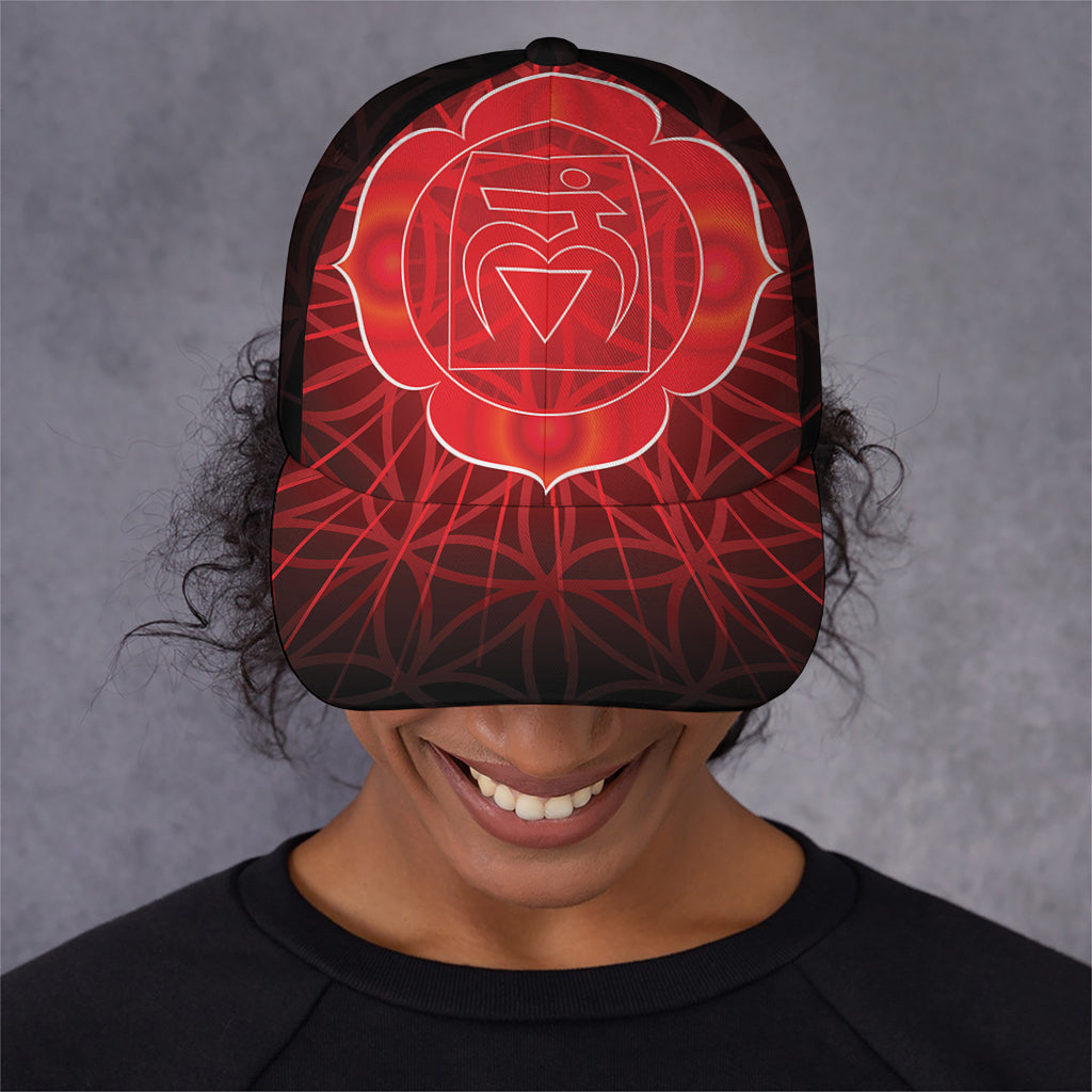 Muladhara Chakra Spiritual Print Baseball Cap