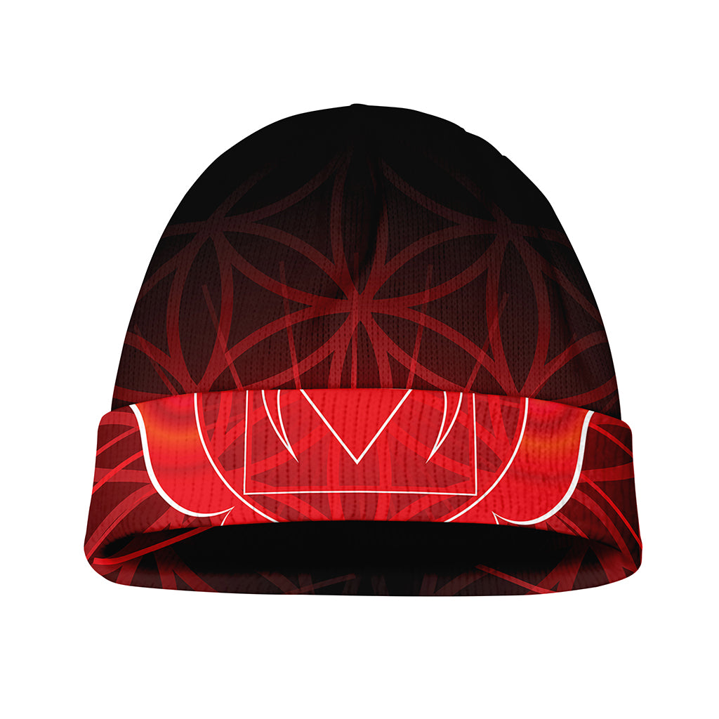 Muladhara Chakra Spiritual Print Beanie