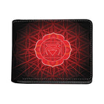 Muladhara Chakra Spiritual Print Bifold Wallet