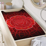 Muladhara Chakra Spiritual Print Changing Pad Cover