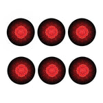 Muladhara Chakra Spiritual Print Coaster Set