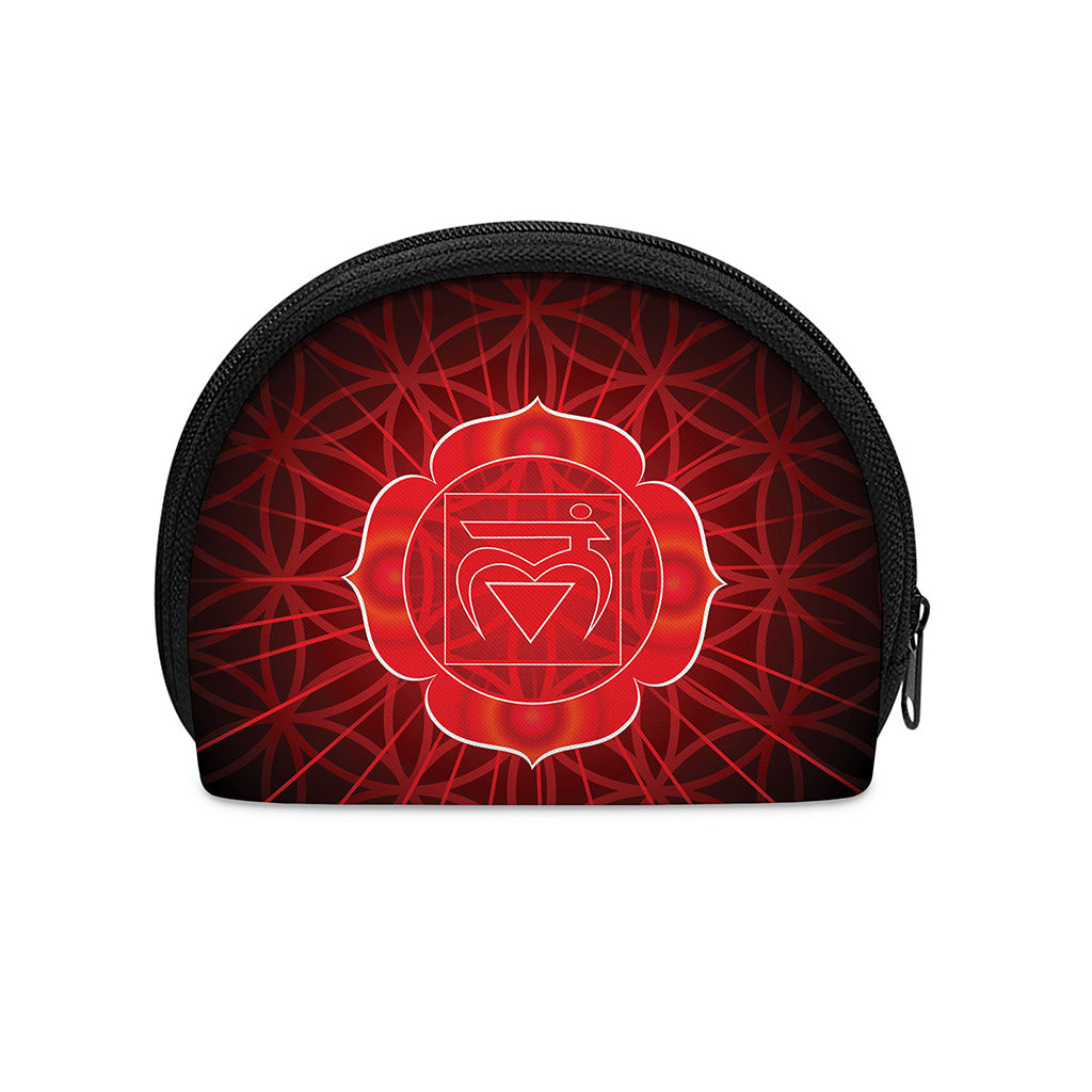 Muladhara Chakra Spiritual Print Coin Purse