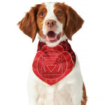Muladhara Chakra Spiritual Print Dog Bandana