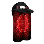Muladhara Chakra Spiritual Print Double Neoprene Wine Tote