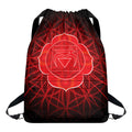 Muladhara Chakra Spiritual Print Drawstring Backpack