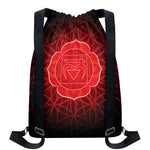 Muladhara Chakra Spiritual Print Drawstring Backpack