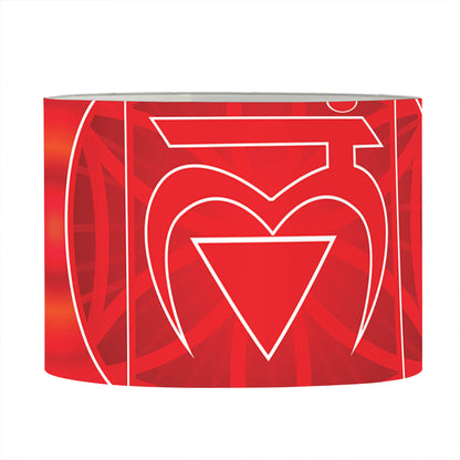 Muladhara Chakra Spiritual Print Drum Lamp Shade