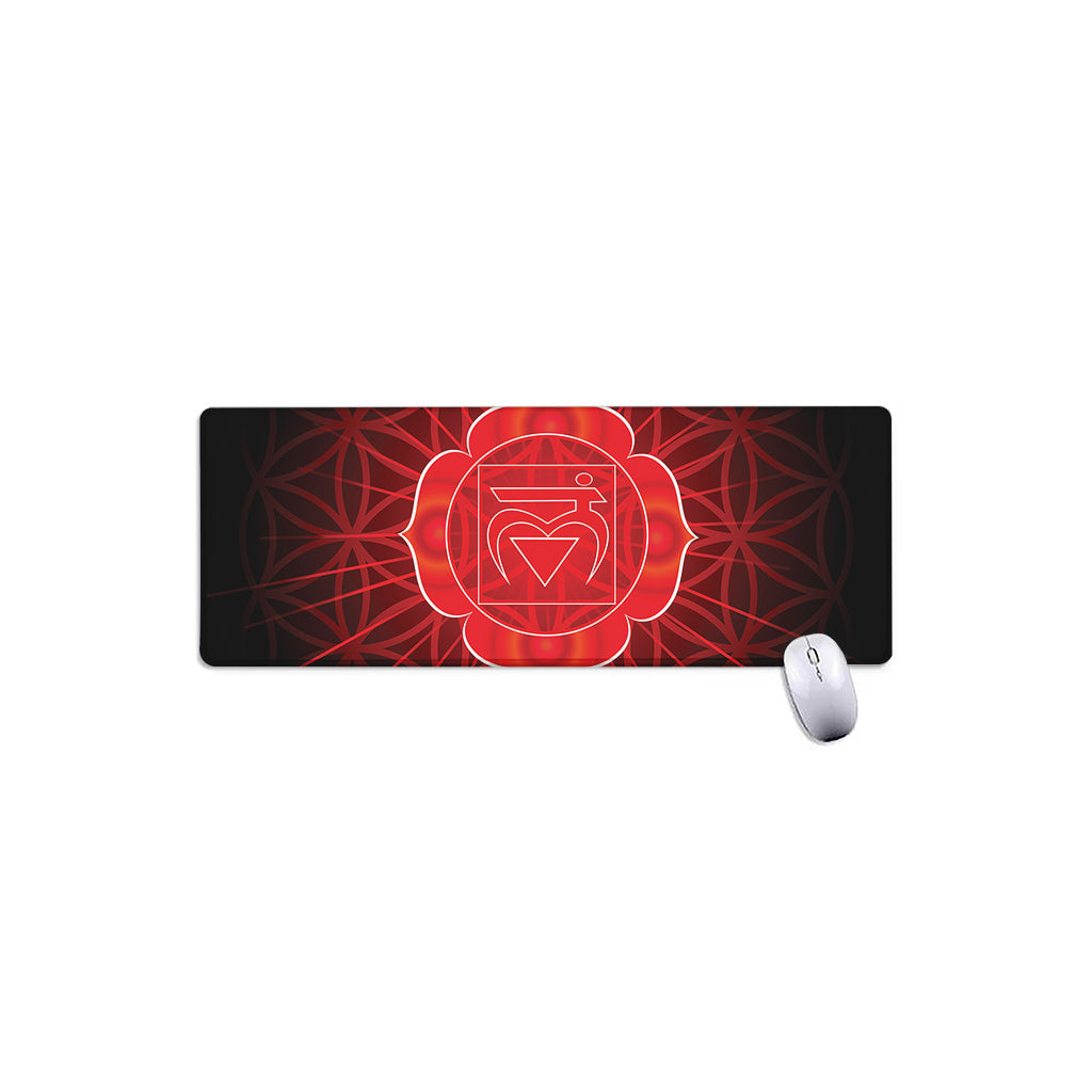 Muladhara Chakra Spiritual Print Extended Mouse Pad