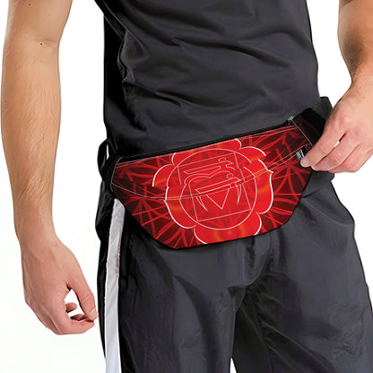 Muladhara Chakra Spiritual Print Fanny Pack
