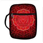 Muladhara Chakra Spiritual Print Front Pocket Bible Bag