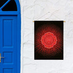 Muladhara Chakra Spiritual Print Garden Flag