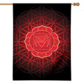 Muladhara Chakra Spiritual Print House Flag