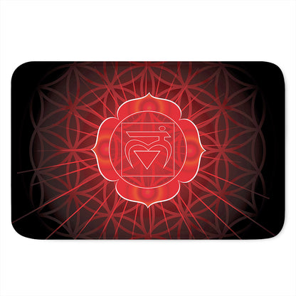Muladhara Chakra Spiritual Print Indoor Door Mat