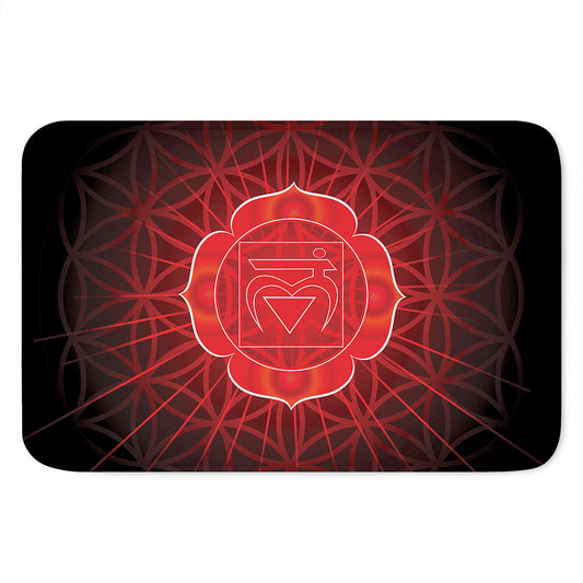 Muladhara Chakra Spiritual Print Indoor Door Mat