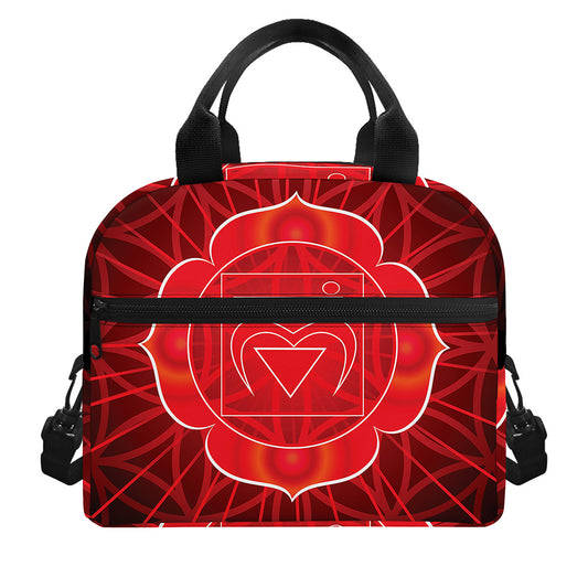 Muladhara Chakra Spiritual Print Insulated Lunch Bag