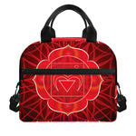 Muladhara Chakra Spiritual Print Insulated Lunch Bag