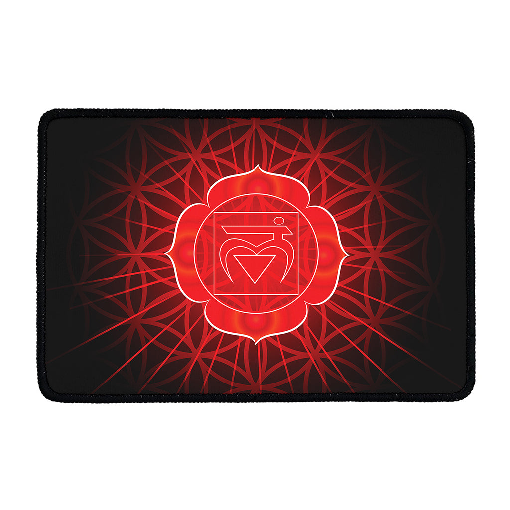Muladhara Chakra Spiritual Print Kitchen Mat